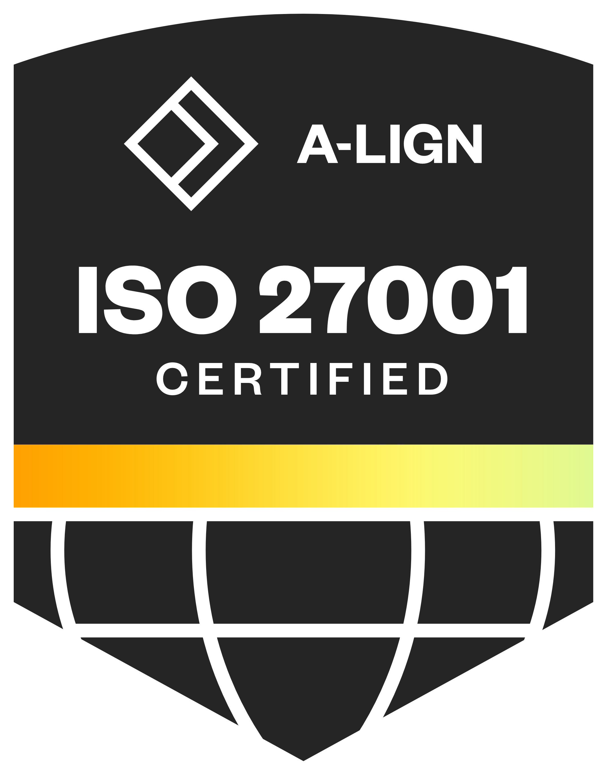 A-LIGN ISO 27001 certified